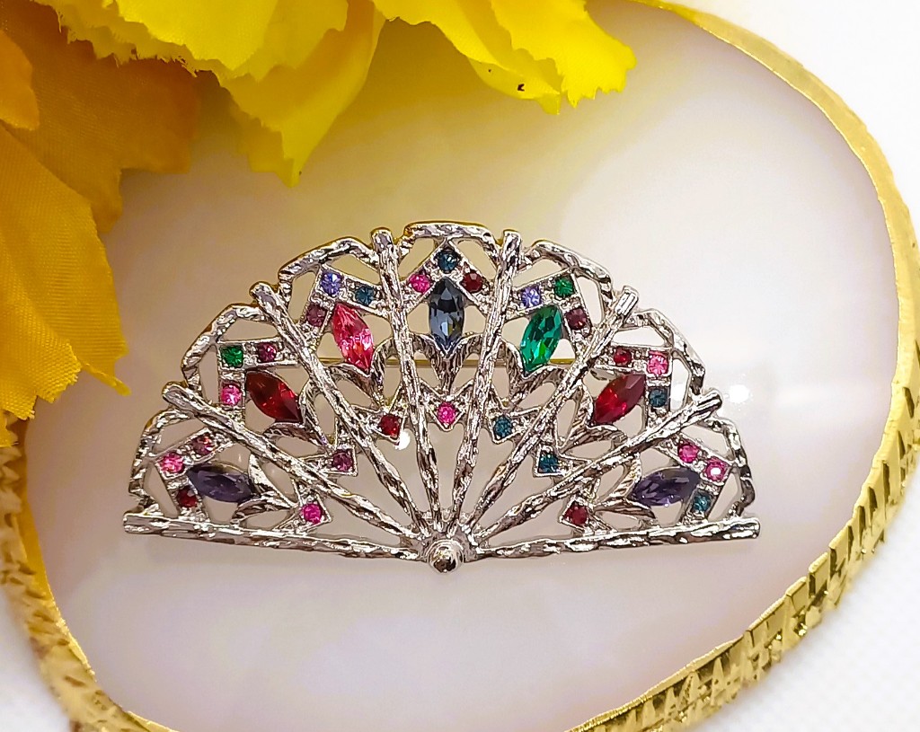 Broche VS Colgante Abanico